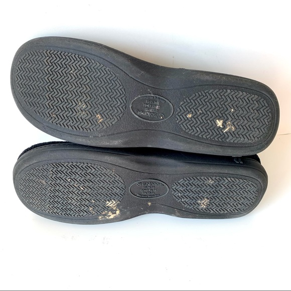 ISOTONER Furry Machine Washable Slippers—SZ. 11/12 - Picture 9 of 13